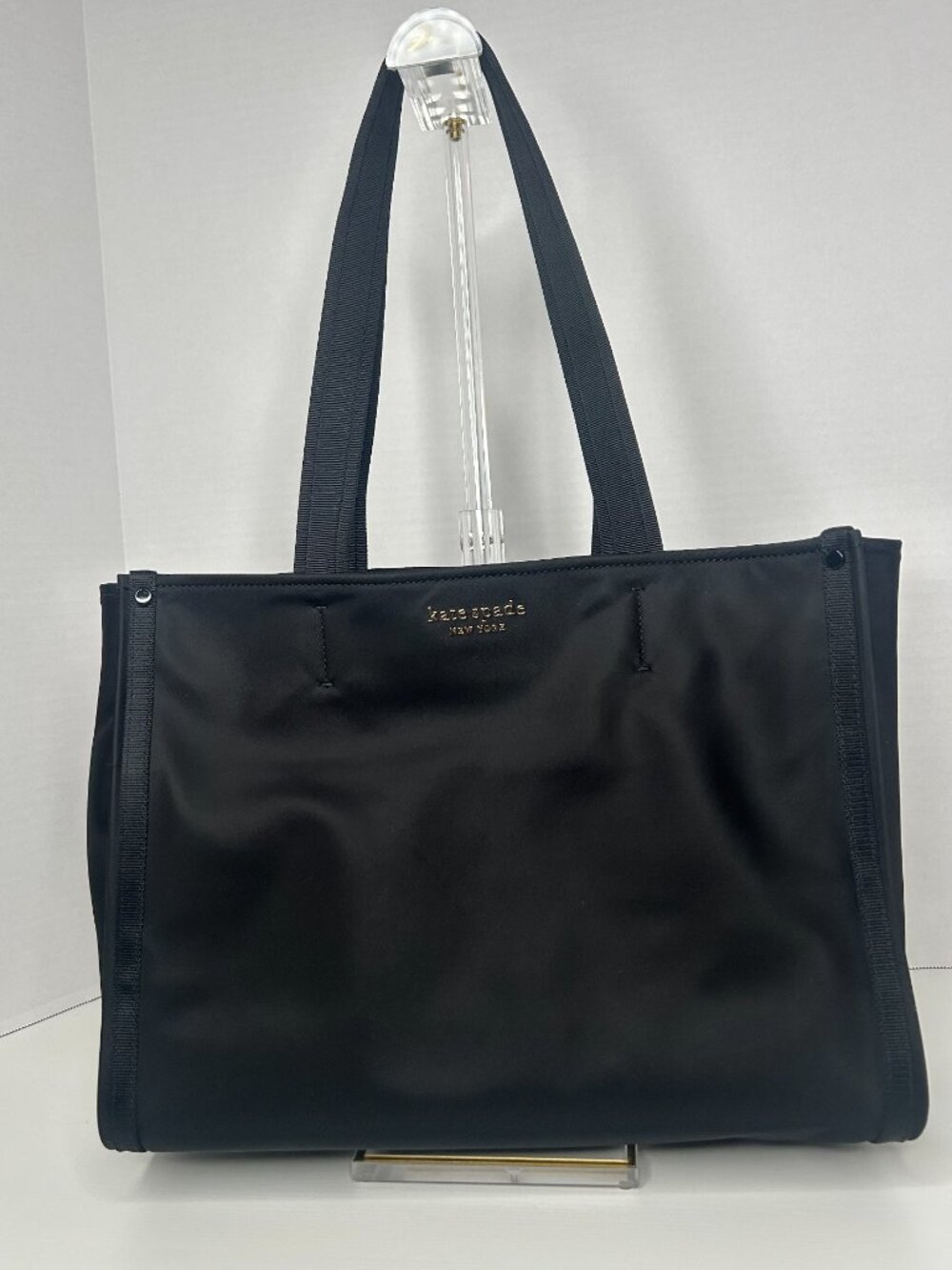 Kate Spade New York The Little Better Sam Black Nylon Medium Tote Bag